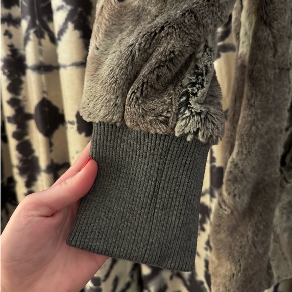 Faux Rabbit Hair Jacket - Picture 2 of 5